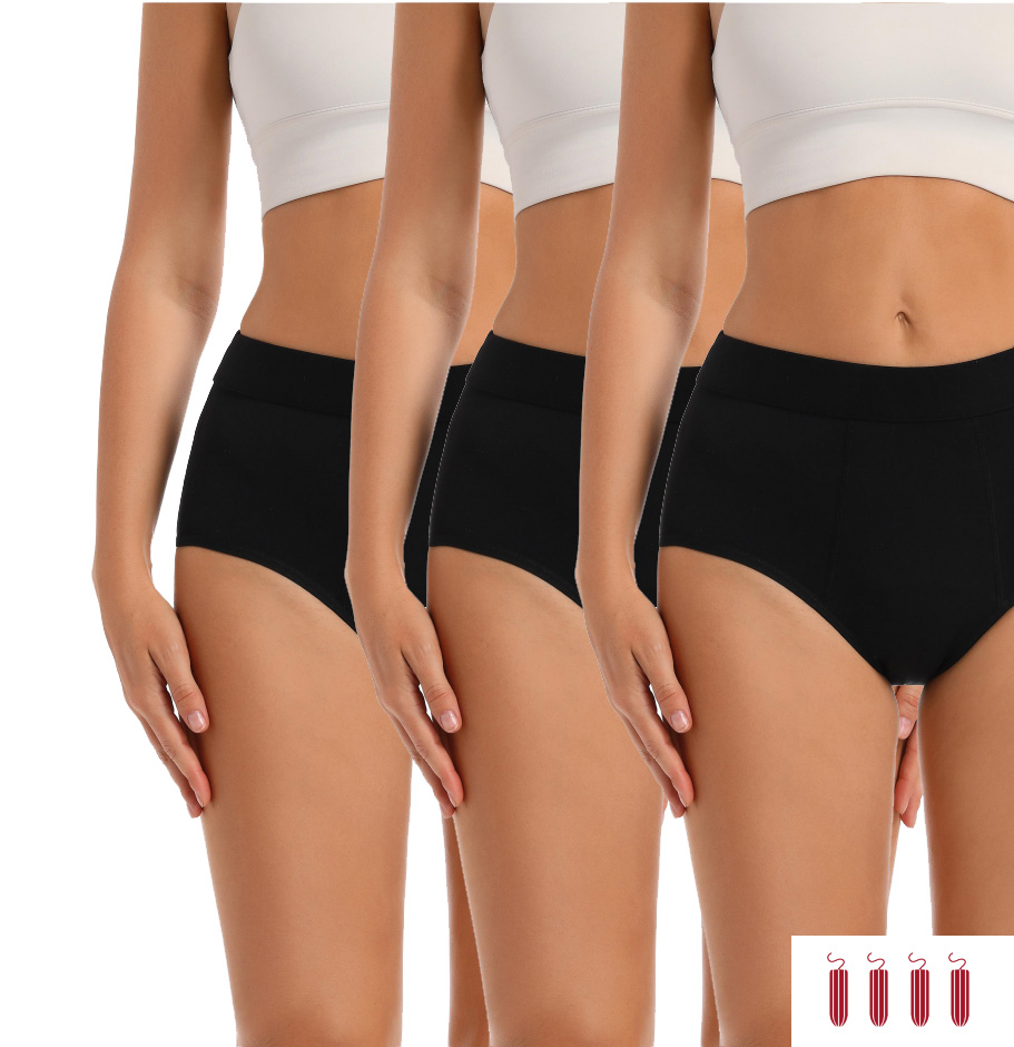 Bamboe 3 pack super comfort high waist